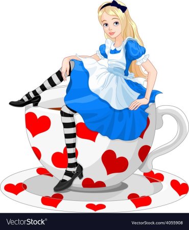 Чашечки из Алисы в стране