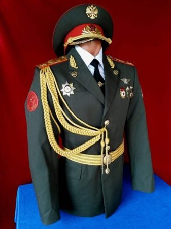 Воротник мундир Российской империи 1812