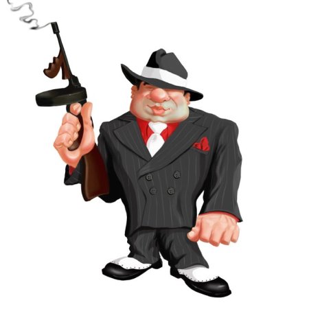 Мультяшный мафиози