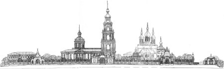 Тула Кремль силуэт