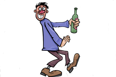 Алкаш мультяшный