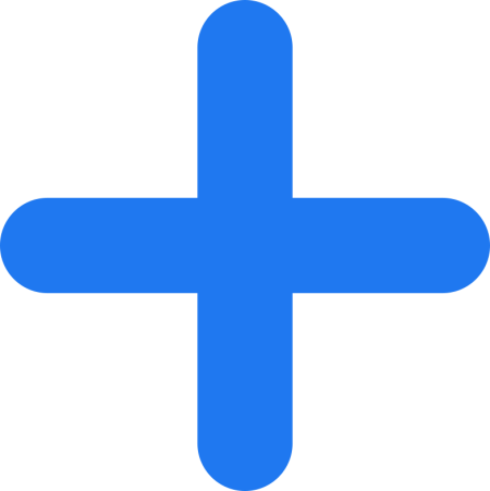 Знак плюс черный