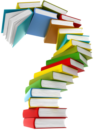Рамка стопки книг