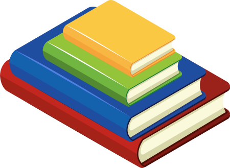 Клипарт книги на прозрачном фоне