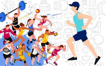 Спорт иллюстрации