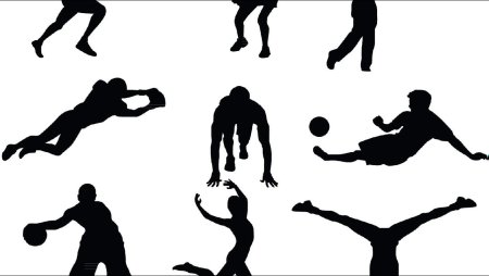 Фигуры спортсменов