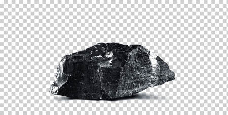 Уголь на прозрачном фоне