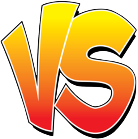 Знак против vs
