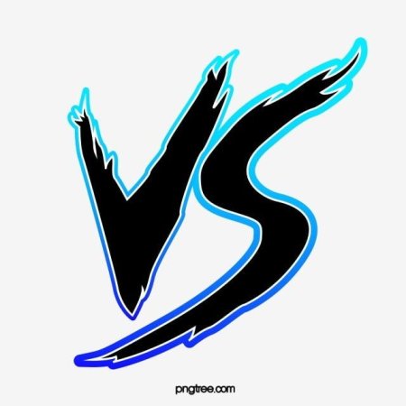 Vs на прозрачном фоне