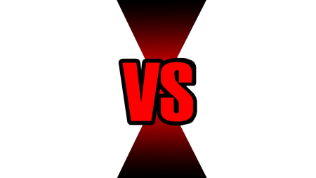 Надпись vs