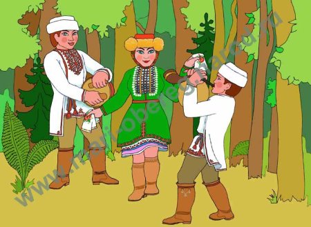 Марийцы рисунок для детей