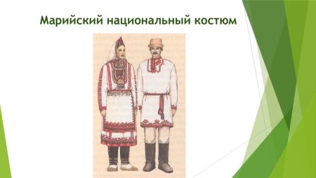Национальные костюмы народов России марийцы