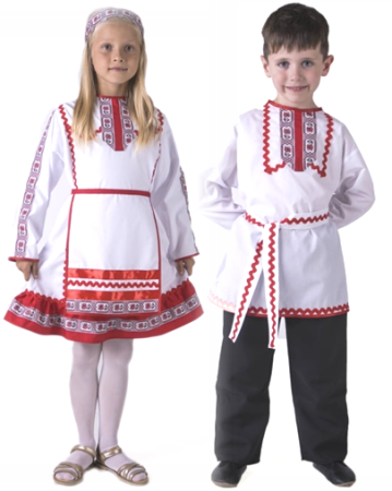 Народный костюм марийцев