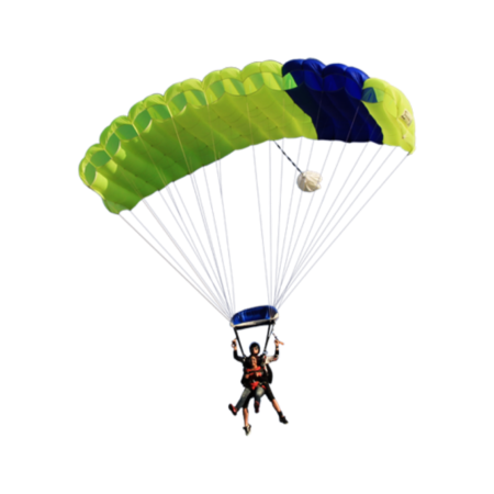 Парашют на белом фоне