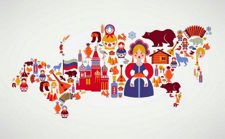 Старинная русская Церковь на прозрачном фоне