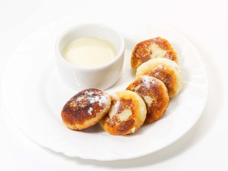 Сырники со сгущенкой