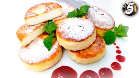 Сырники из творога с манкой в духовке
