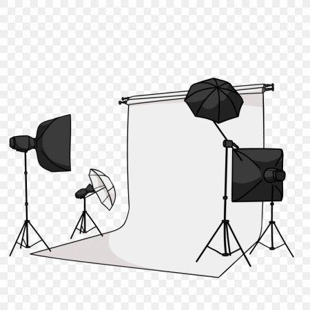 Оборудование для фотостудии скетч
