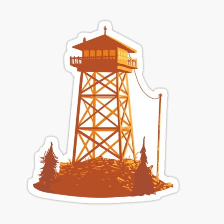 Пожарная вышка Firewatch