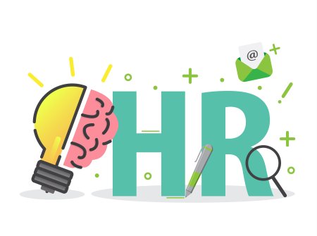 HR надпись