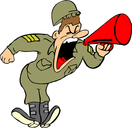 Мультяшный военный