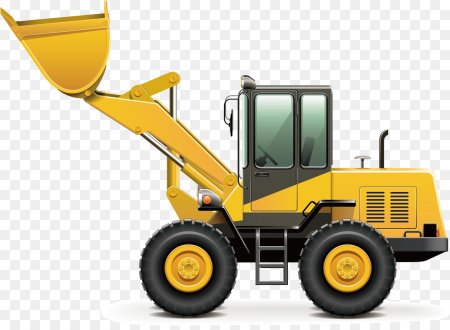 Погрузчик вид сбоку