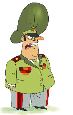 Генерал рисунок