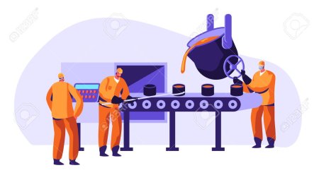 Металлургия вектор