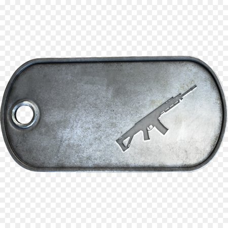 Военный металлический жетон