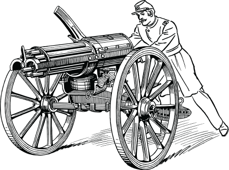 Пулемёт Гатлинга 1862