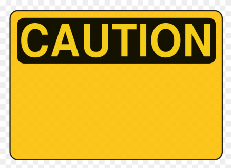 Знак Caution