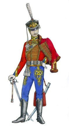 Русские гусары 1812 года форма