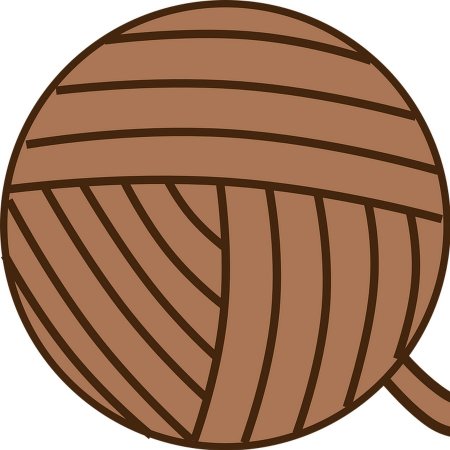 Клубок мультяшный