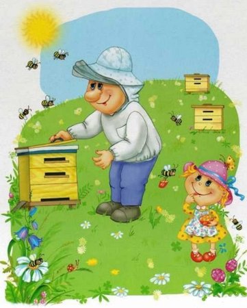 Пасека иллюстрация