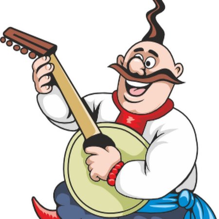 Козак с бандурой