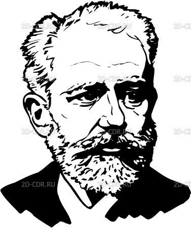 Петр Ильич Чайковский вектор