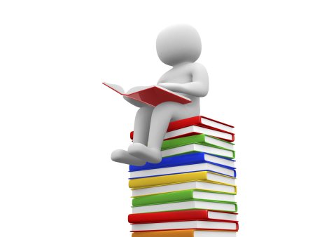 Человечек с книжкой
