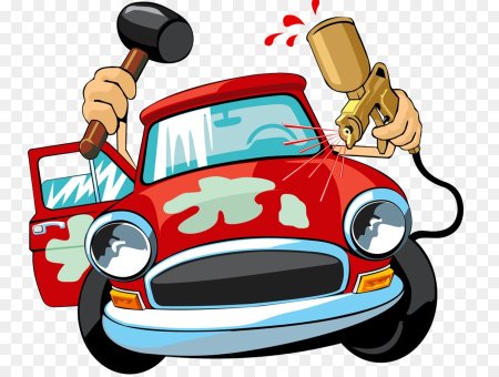 Автомеханик мультяшный