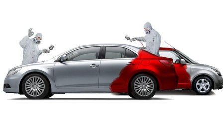 Покраска авто реклама