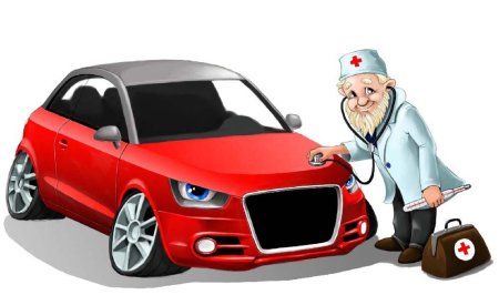 Медик в автомобиле