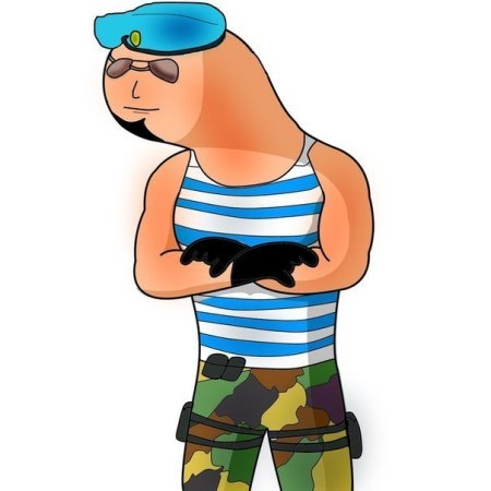 Десантник рисунок