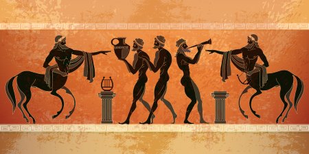 Греческие мифы вектор