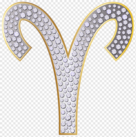 Знак овна на прозрачном фоне