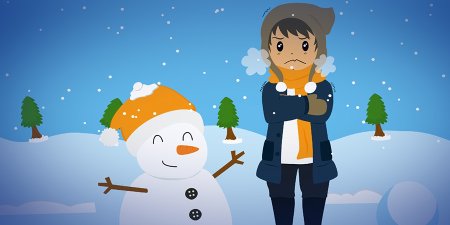 Обморожение картинки для детей