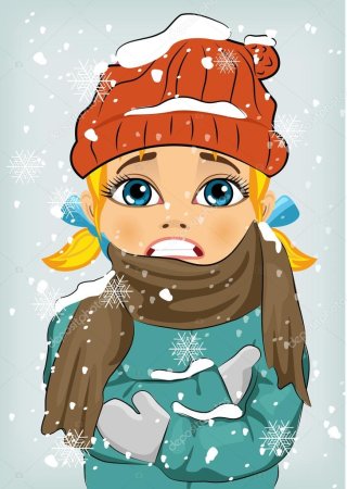 Замерзший человечек