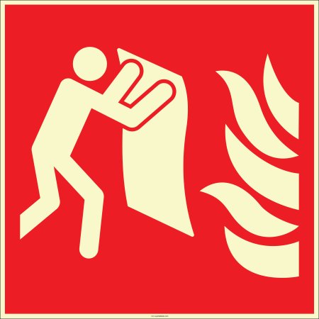 Знак имо пожарная кошма