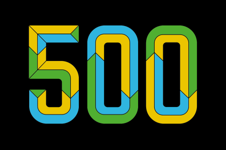 Красивая цифра 500