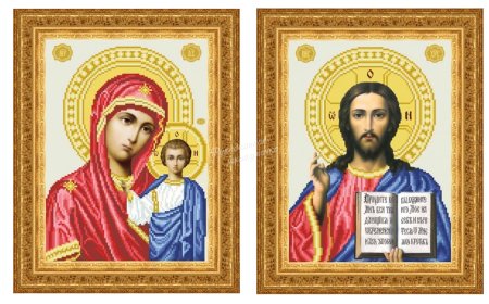 Икона Божией матери вектор