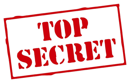 Top Secret на прозрачном фоне