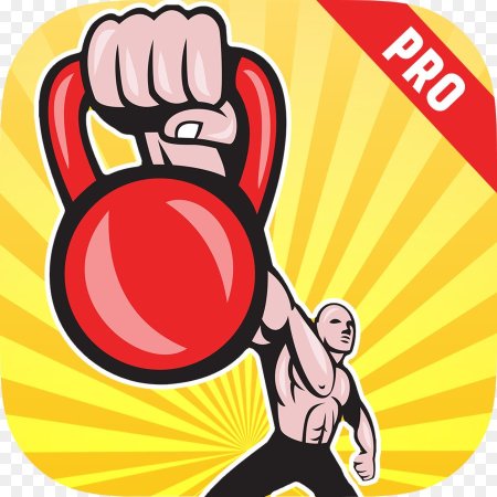 Иллюстрация с гирей